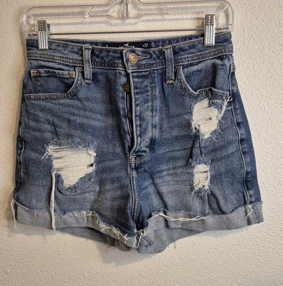 Hollister Jean Shorts Size 5 (27w) #217